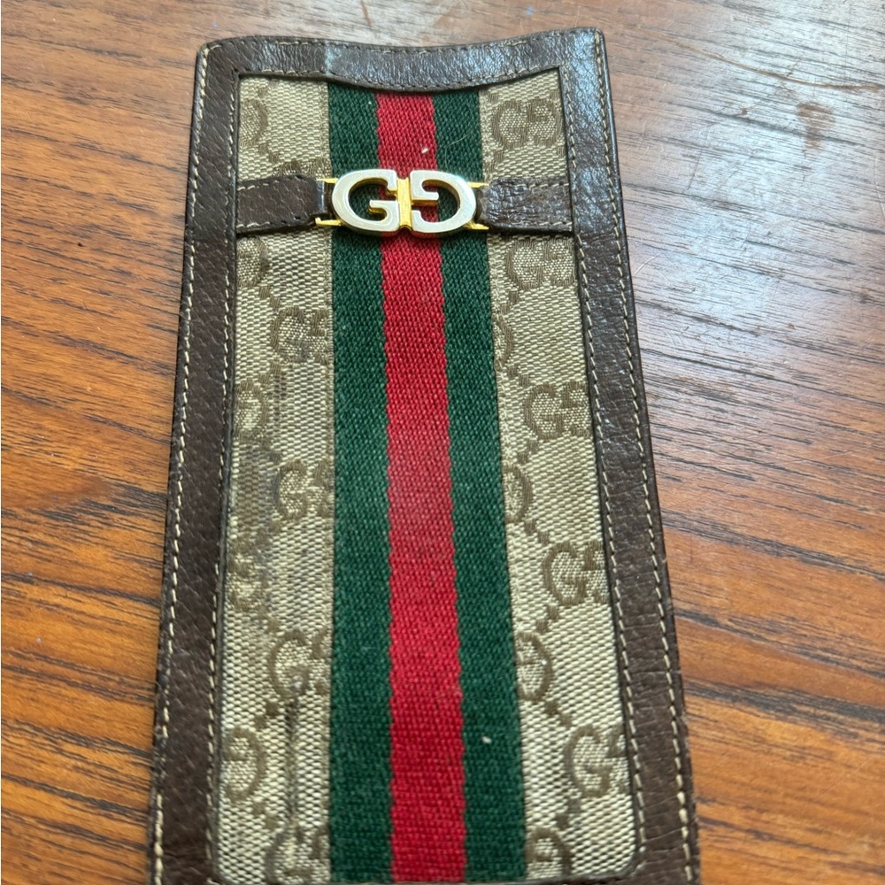 Gucci eyeglass case